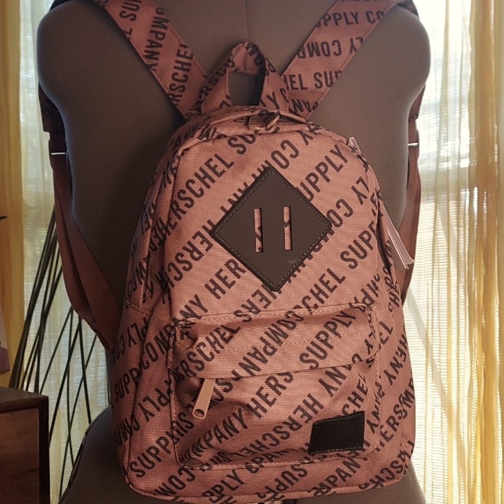 HERSCHEL Heritage Mini Backpack in Ash Rose NWT - Picture 1 of 12